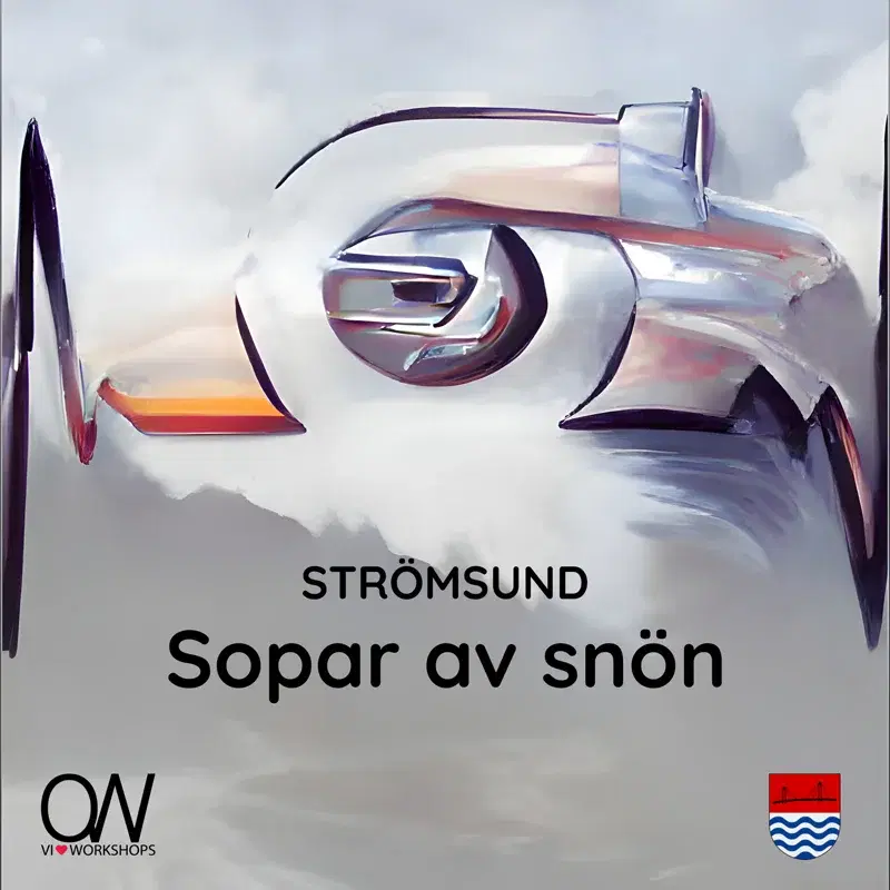 Sopar av snön