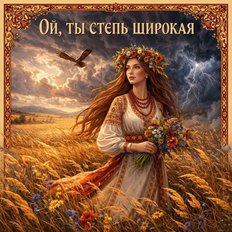 Ой, ты степь широкая