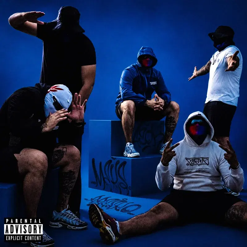 RED BLUE MAN