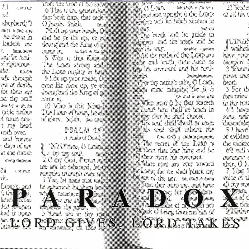 Lord Gives, Lord Takes