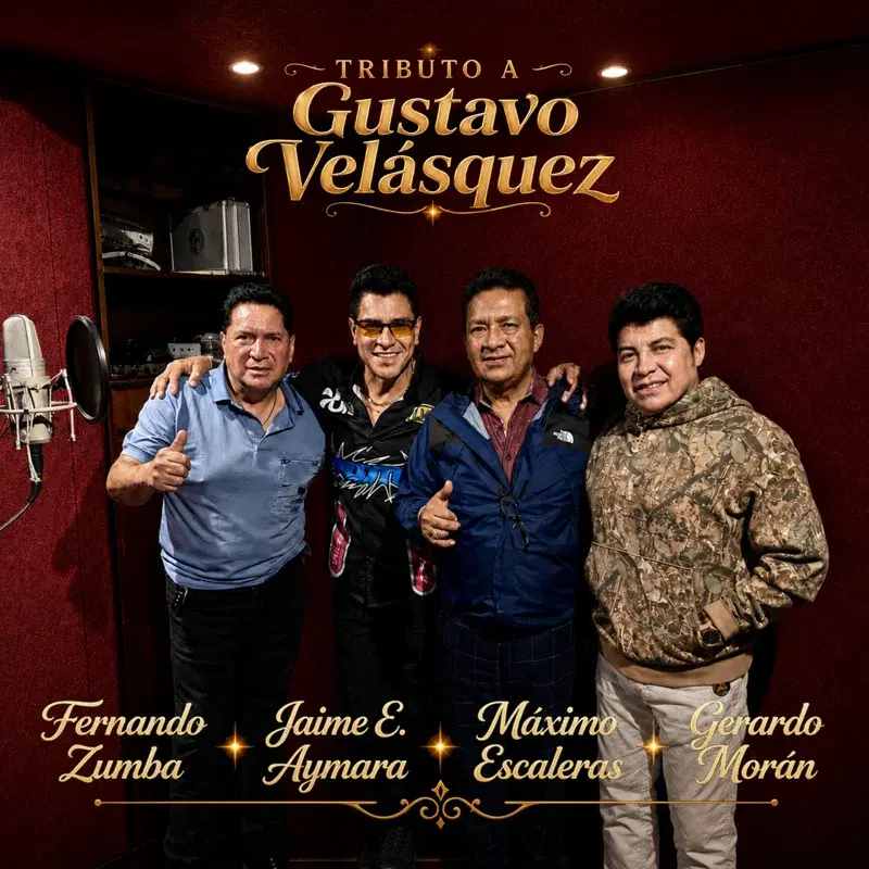 Tributo a Gustavo Velásquez. El Aguajal / Donde Estás Amor / Solo Estoy Tomando / A Mi Lindo Ecuador