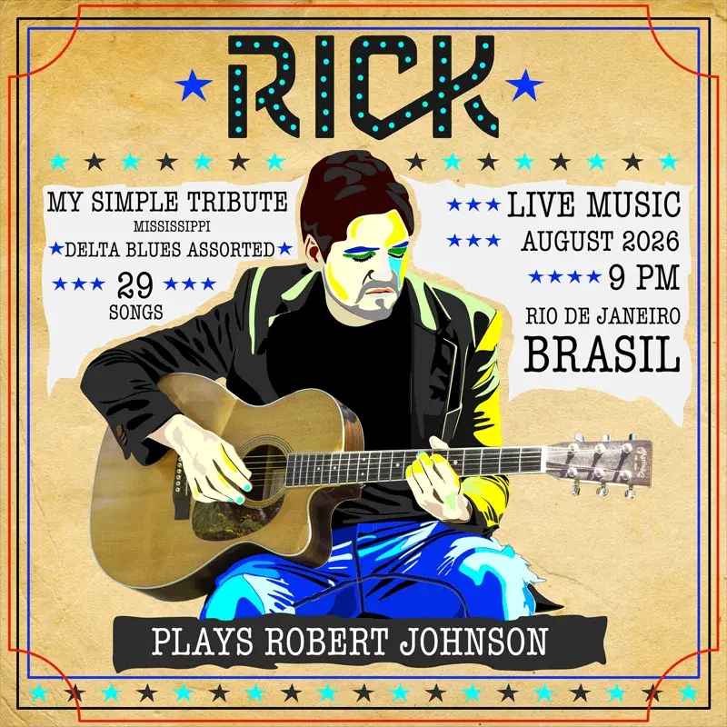 Rick plays Robert Johnson