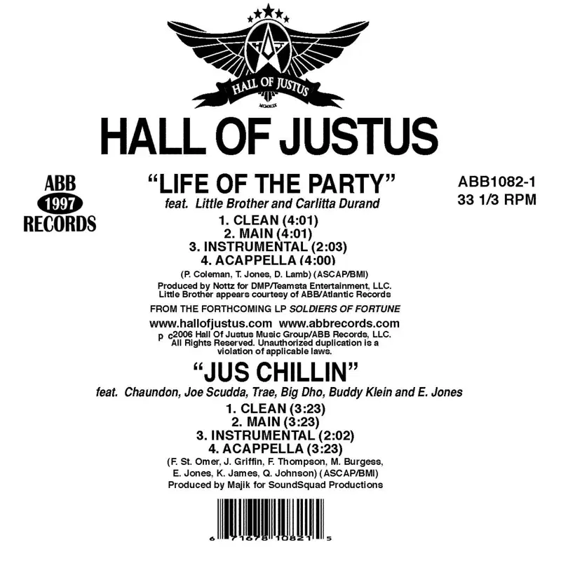 Life Of the Party b/w Jus Chillin