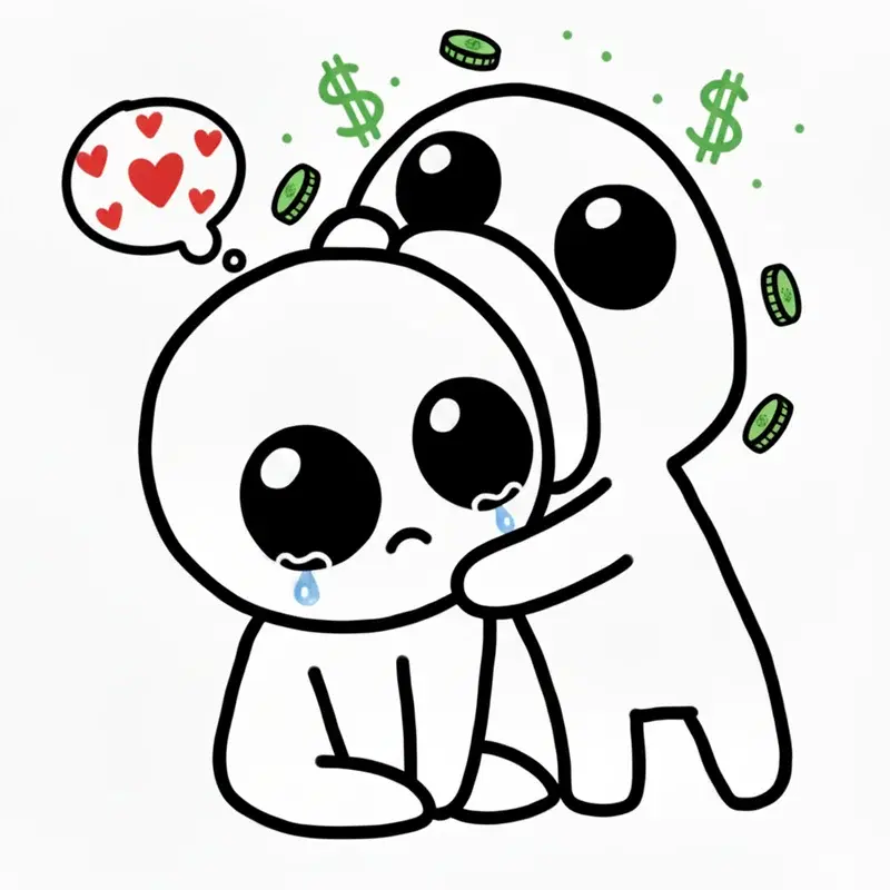 no quiero dinero supongo o si nose