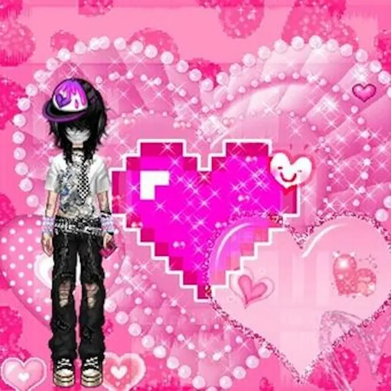 Glitter Hearts