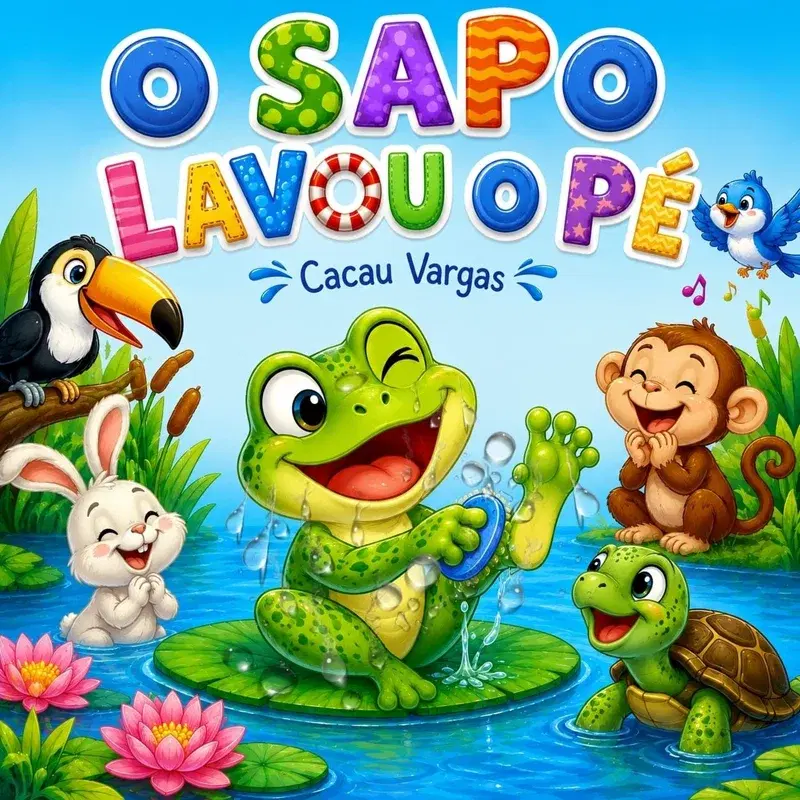 O SAPO LAVOU O PÉ