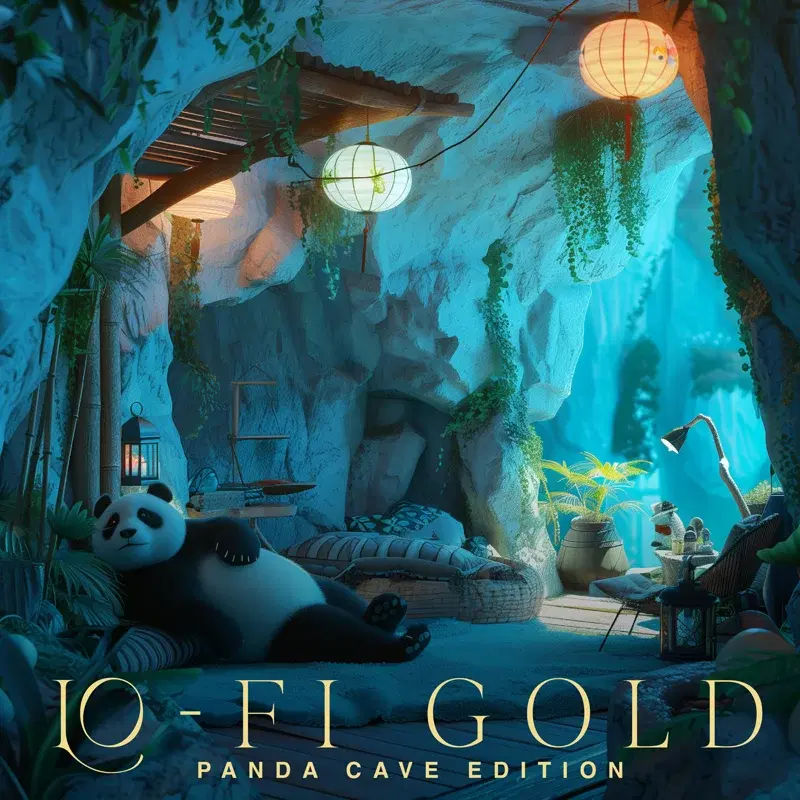 Lo-Fi Gold Panda Cave Edition