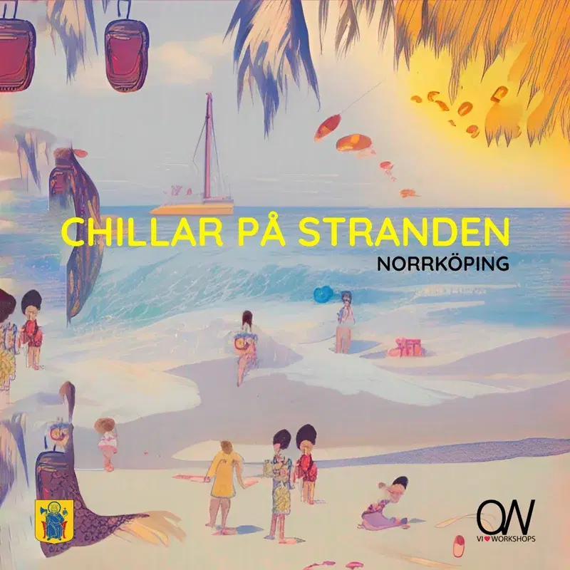 Chillar på stranden