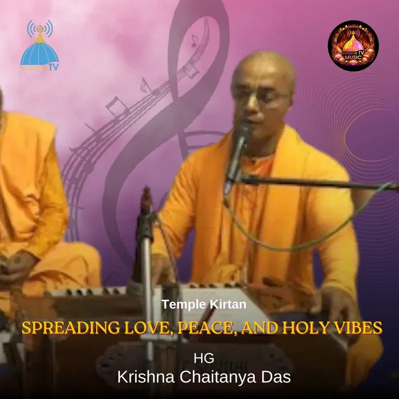 Spreading love, peace, and holy vibes