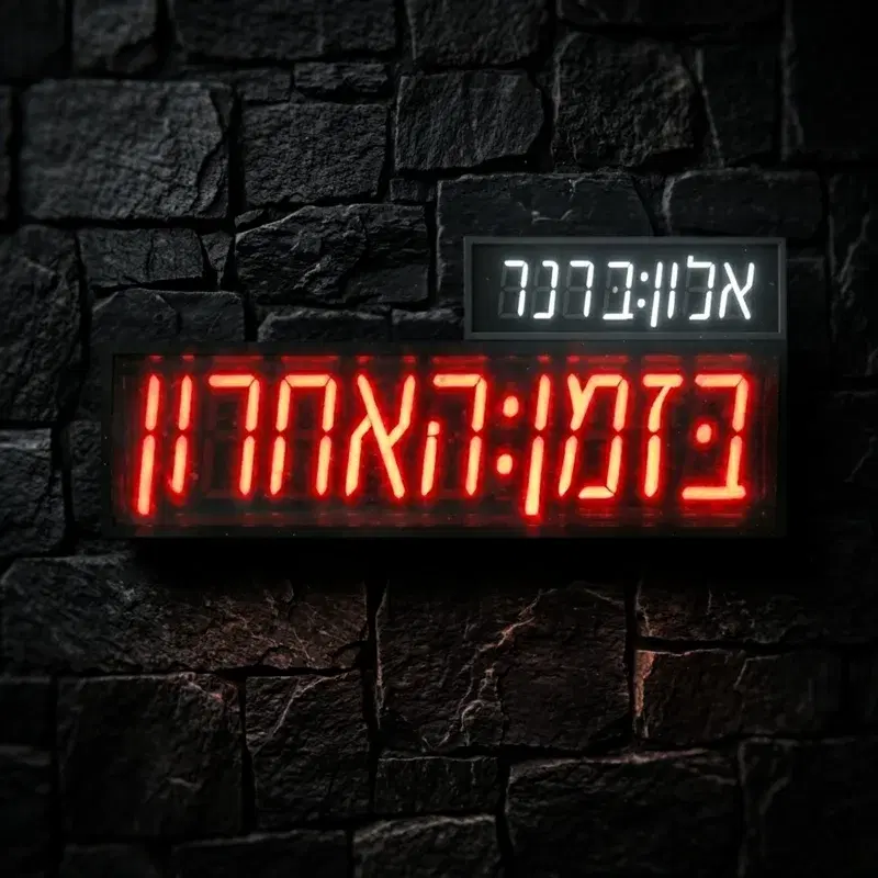 בזמן האחרון