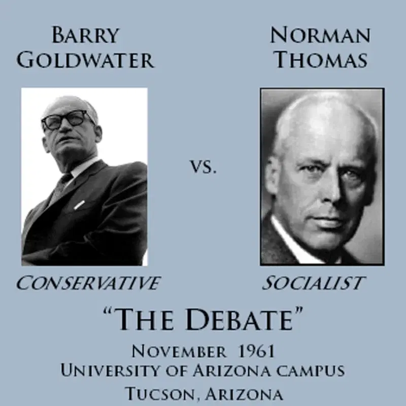 Barry Goldwater vs. Norman Thomas Debate