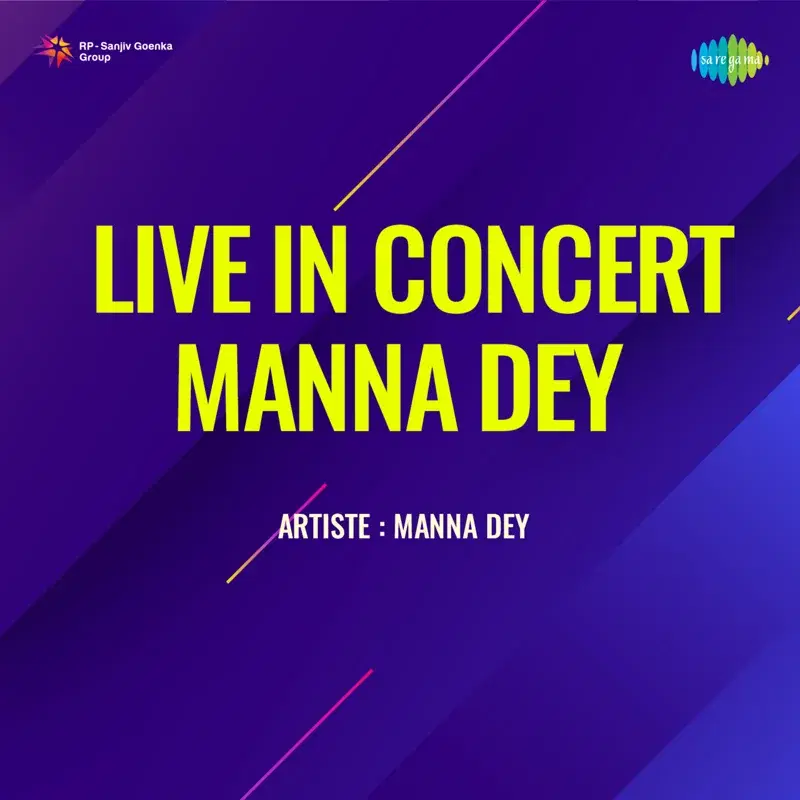 Live in Concert - Manna Dey