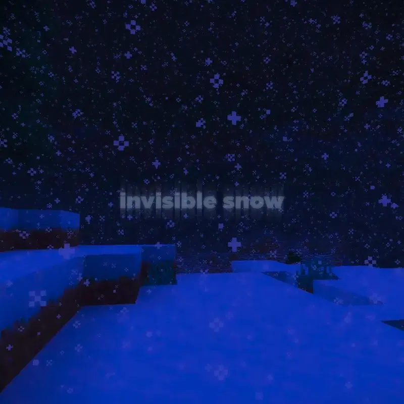 invisible snow