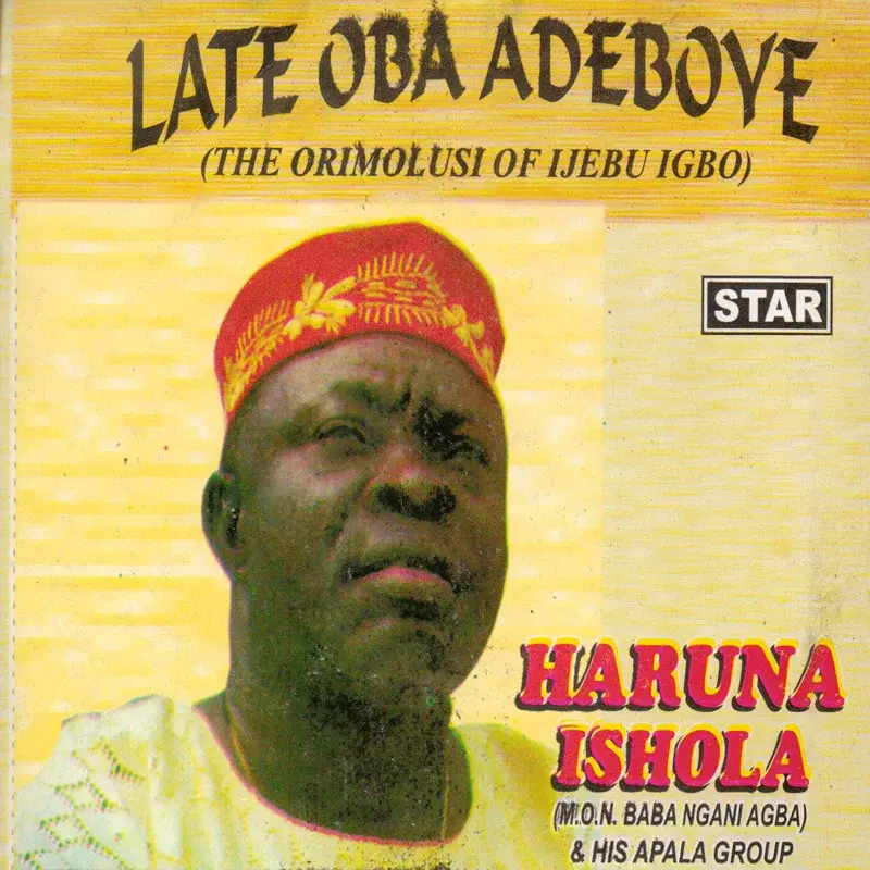 Late Oba Adeboye (The Orimolusi Of Ijebu Igbo)