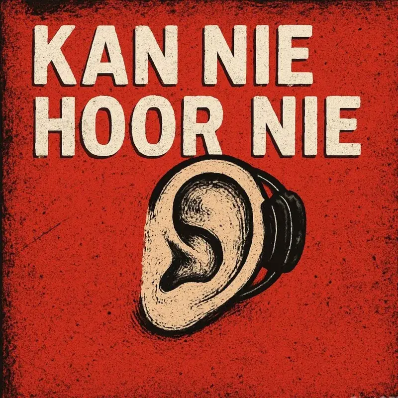 KAN NIE HOOR NIE