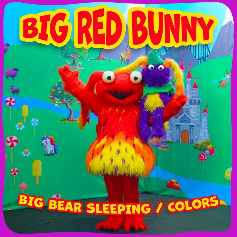 Big Bear Sleeping / Colors