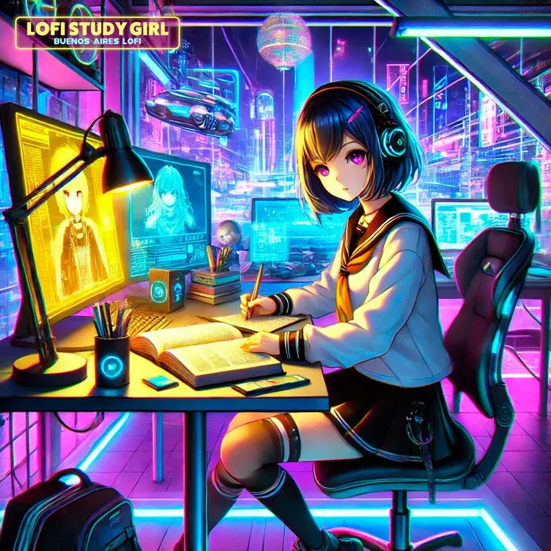 Lofi Study Girl