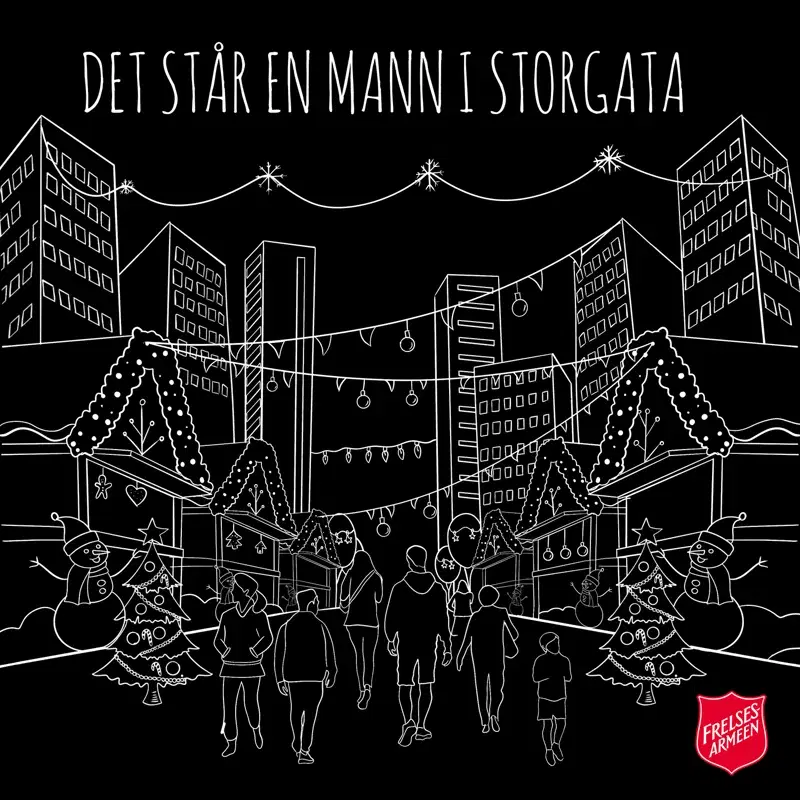 Det Står En Mann I Storgata
