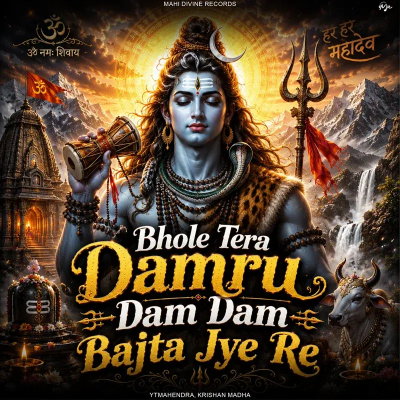 Bhole Tera Damru Dam Dam Bajta Jye Re