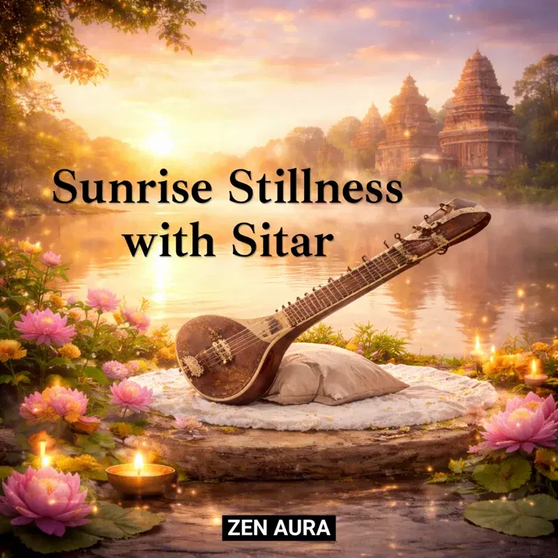 Sunrise Stillness with Sitar