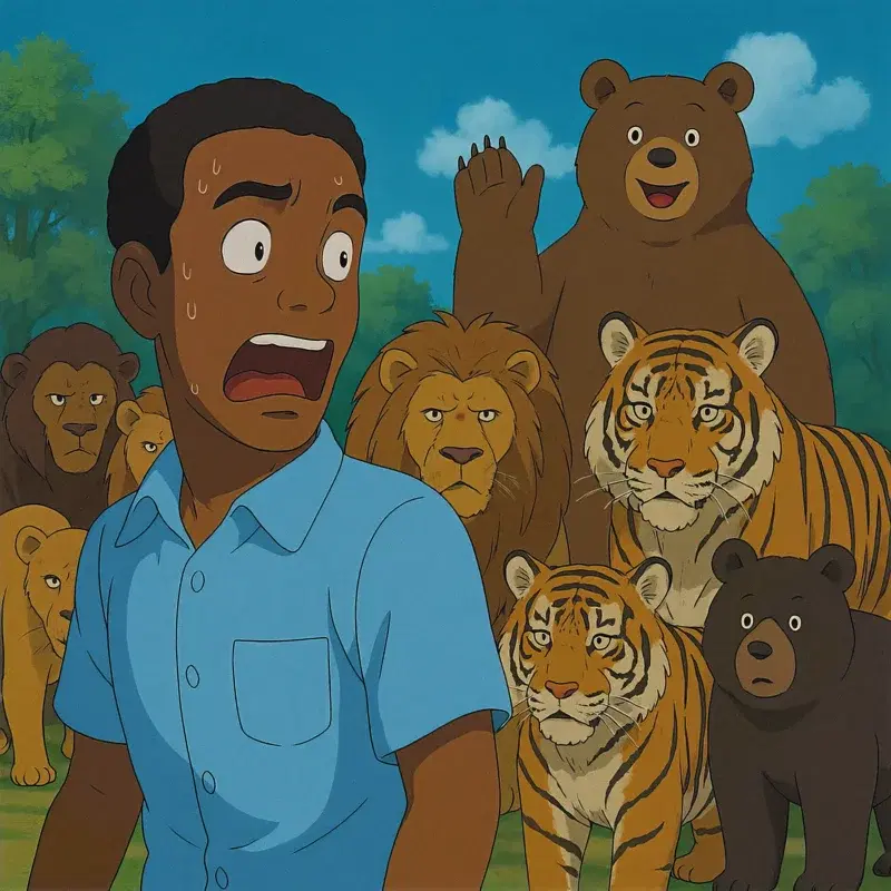 LIONS, TIGERS, BEARS!