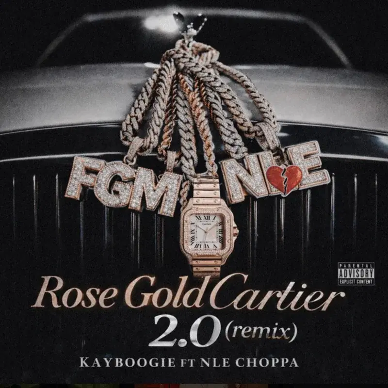 Rose Gold Cartier 2.0 (Remix) [feat. NLE Choppa]