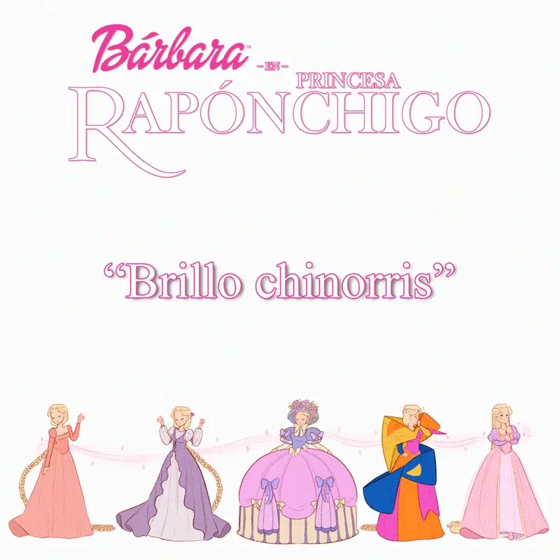 Brillo chinorris (De "Bárbara en Princesa Rapónchigo")