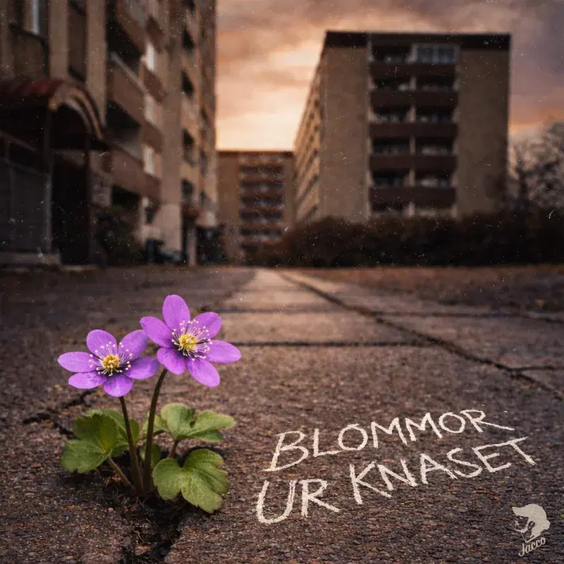 Blommor ur knaset