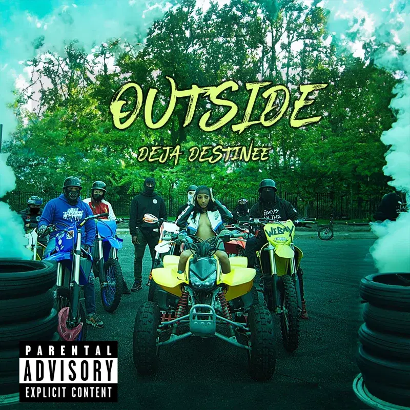 Outside