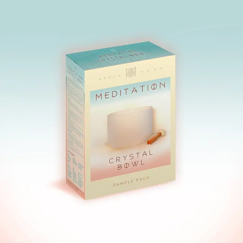 Sound Meditation Crystal Bowl