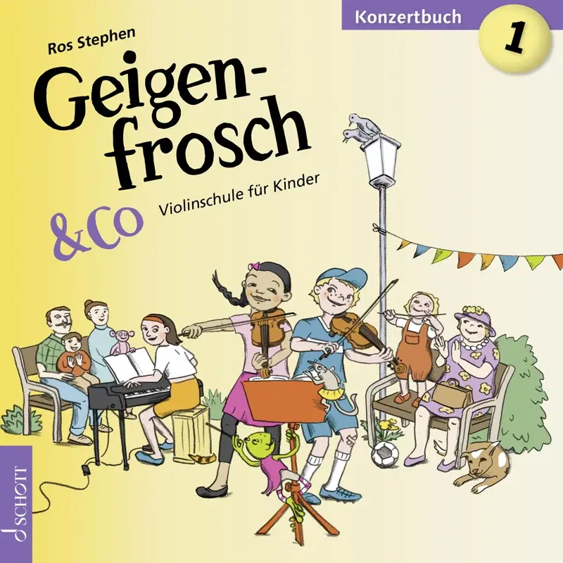Geigenfrosch & Co: Konzertbuch 1