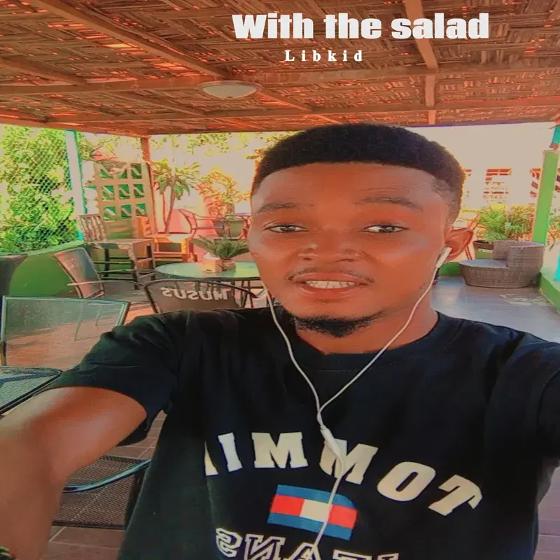 With the salad
