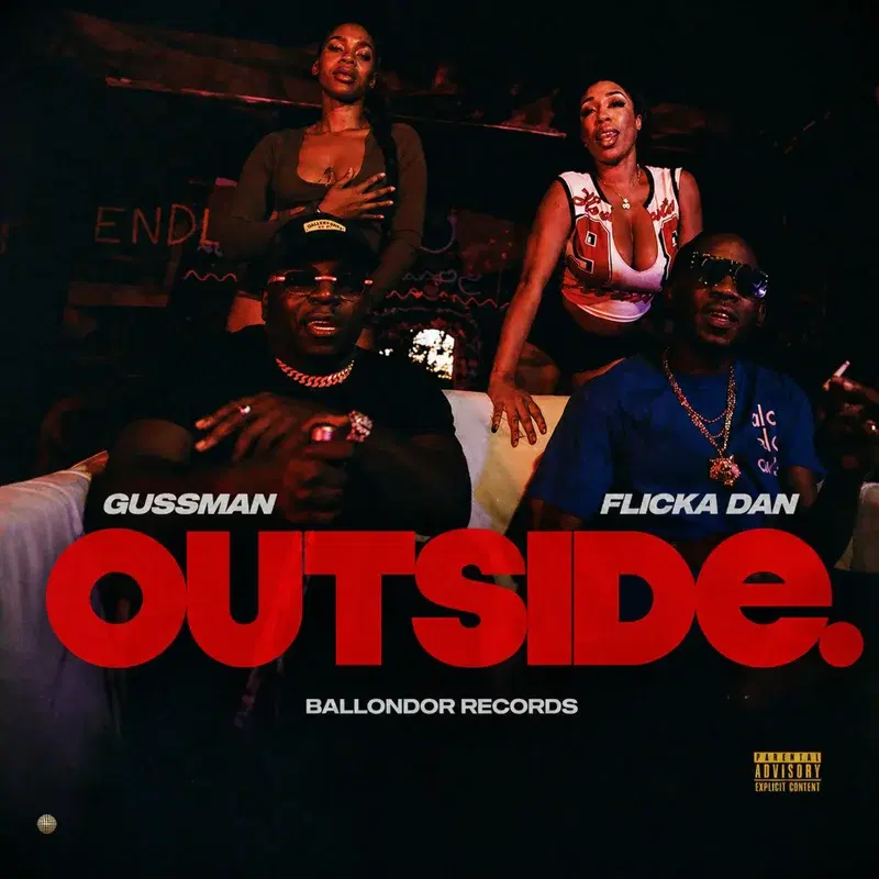 Outside