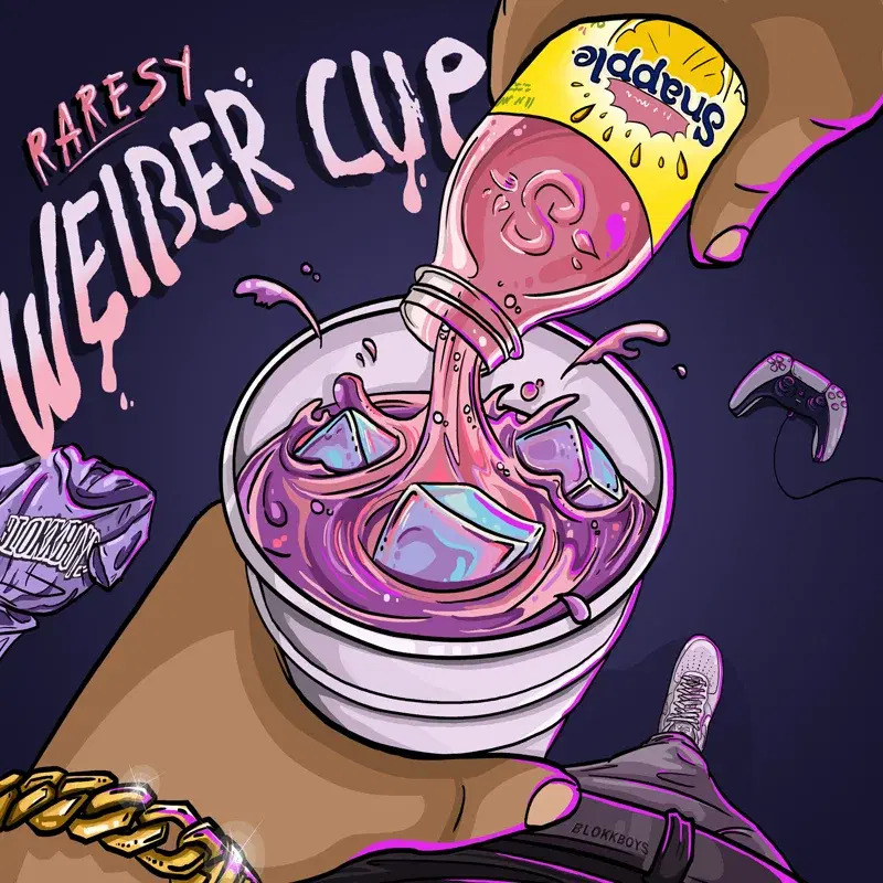 Weißer Cup
