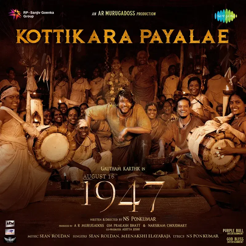 Kottikara Payalae (From "August 16 1947") - Single