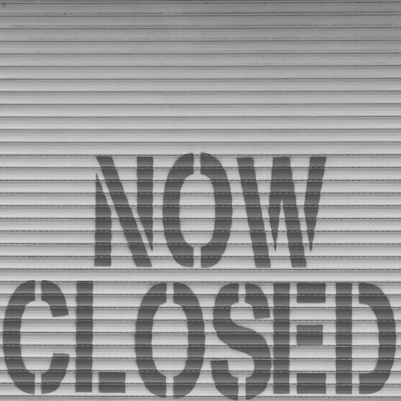 now closed