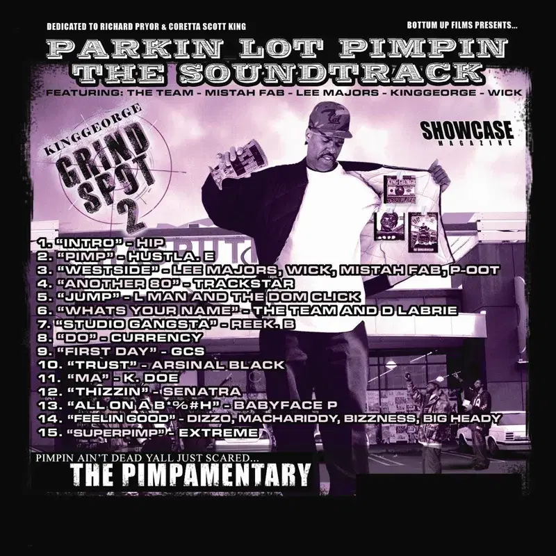 Grind Spot 2: Parking Lot Pimpin the Soundtrack