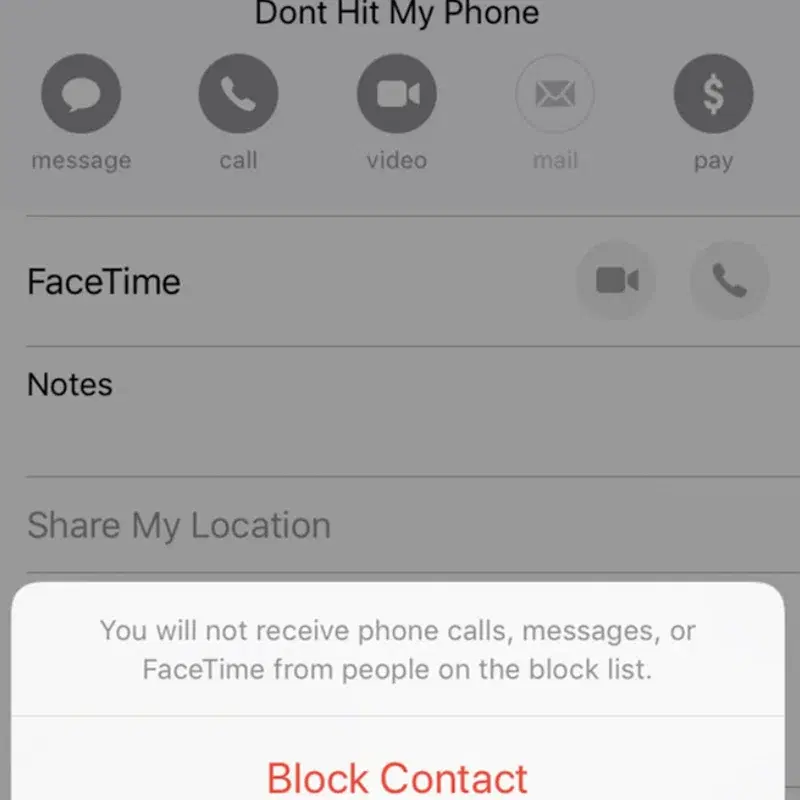 Don't Hit My Phone
