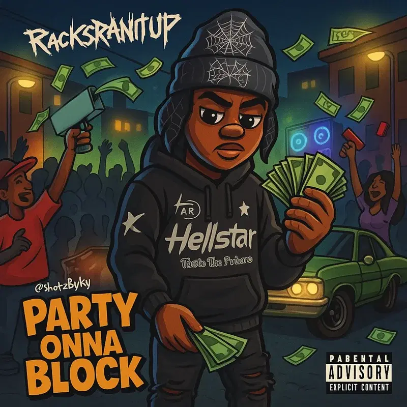 party onna block