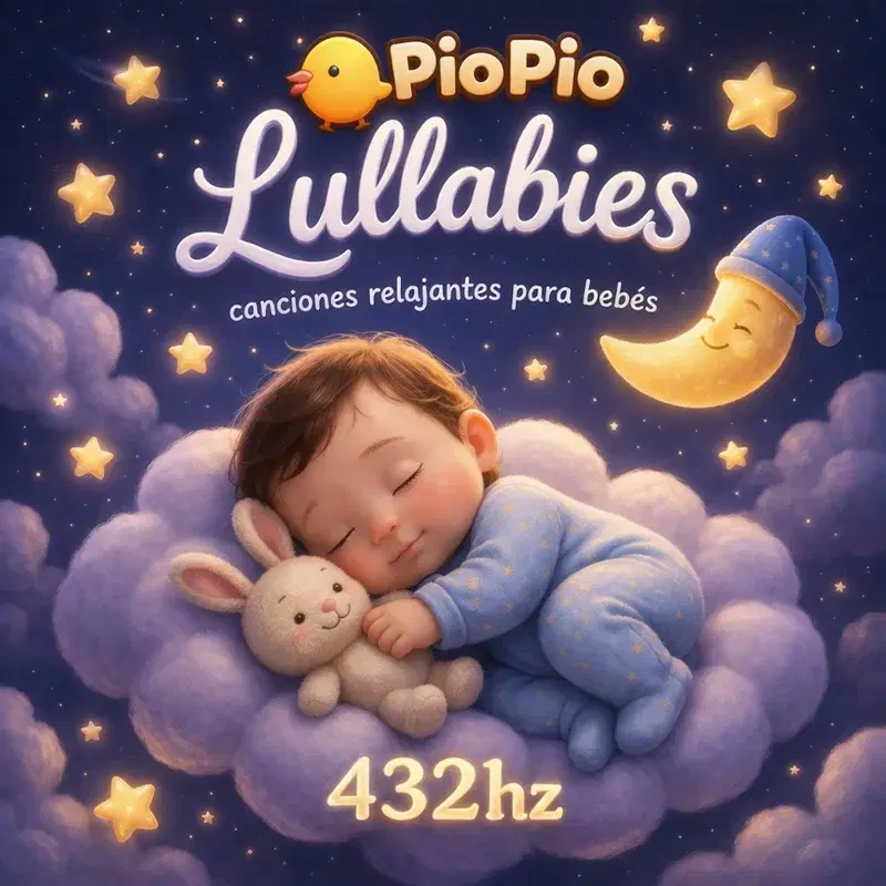 Canciones relajantes para bebés en 432 hz