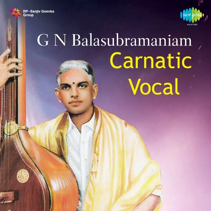 G n Balasubramaniam Carnatic Vocal