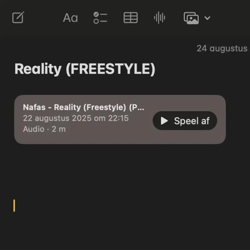 Reality (Freestyle)