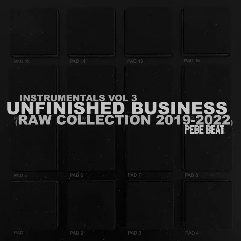 Instrumentals, Vol. 3 - Unfinished Business (Raw Collection 2019-2022)