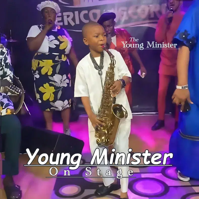 Young Minister on Stage