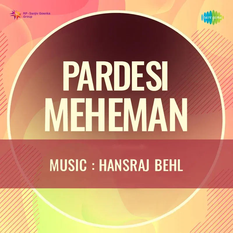 Pardesi Meheman (Original Motion Picture Soundtrack)