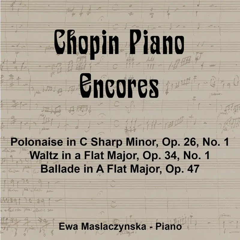 Chopin Piano Encores