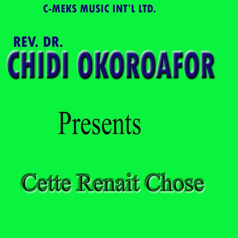 Cette Renait Chose - Single