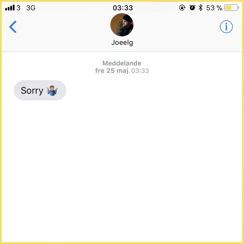 Sorry