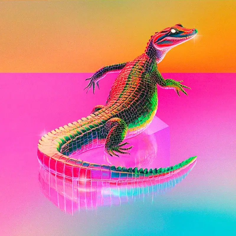 Crocodile smile