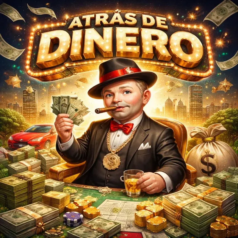 atras de dinero